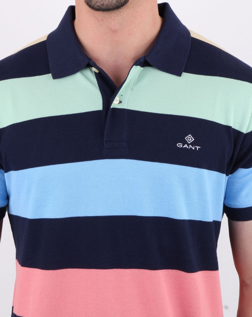 Gant Barstripe Pique Rugger Multi
