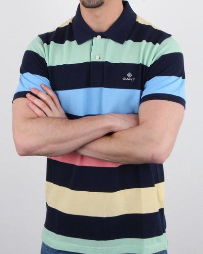 Gant Barstripe Pique Rugger Multi