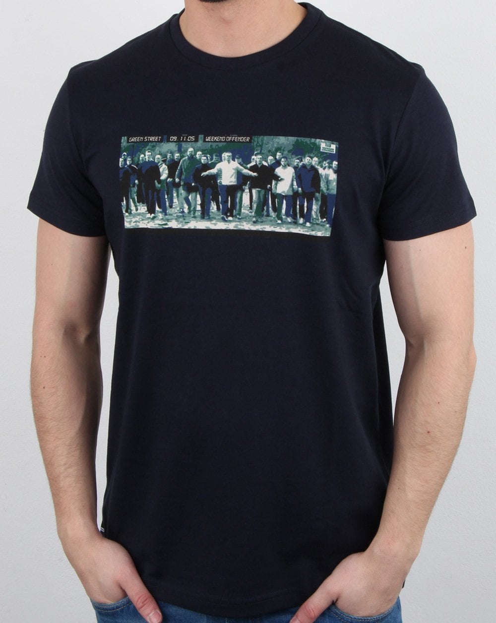 Weekend Offender Green Street T-shirt Navy