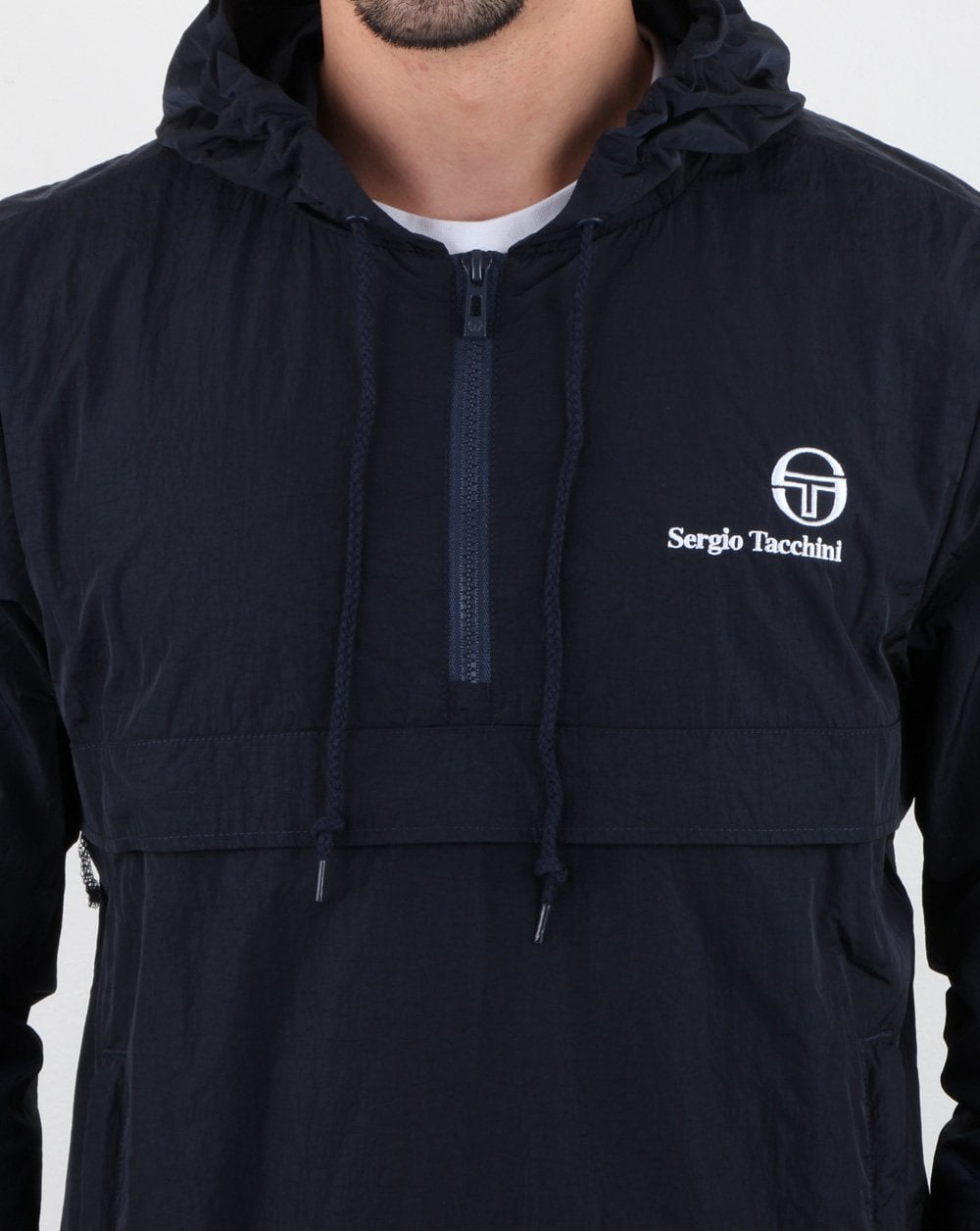 Sergio Tacchini Forden Half Zip Jacket Navy