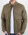 Weekend Offender Overshirt Zip Jacket Khaki