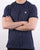 Fila Vintage Pinstripe T Shirt Navy