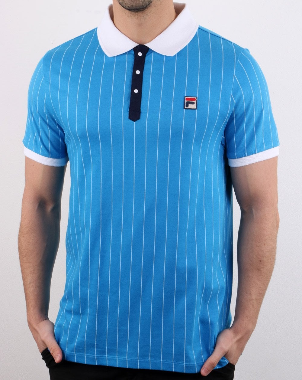 Fila Vintage Bb1 Polo Shirt Blue