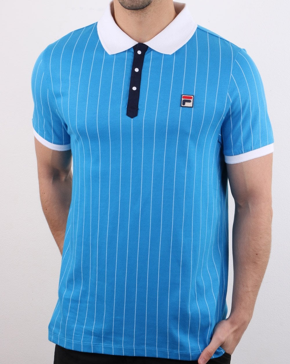 Fila Vintage Bb1 Polo Shirt Blue