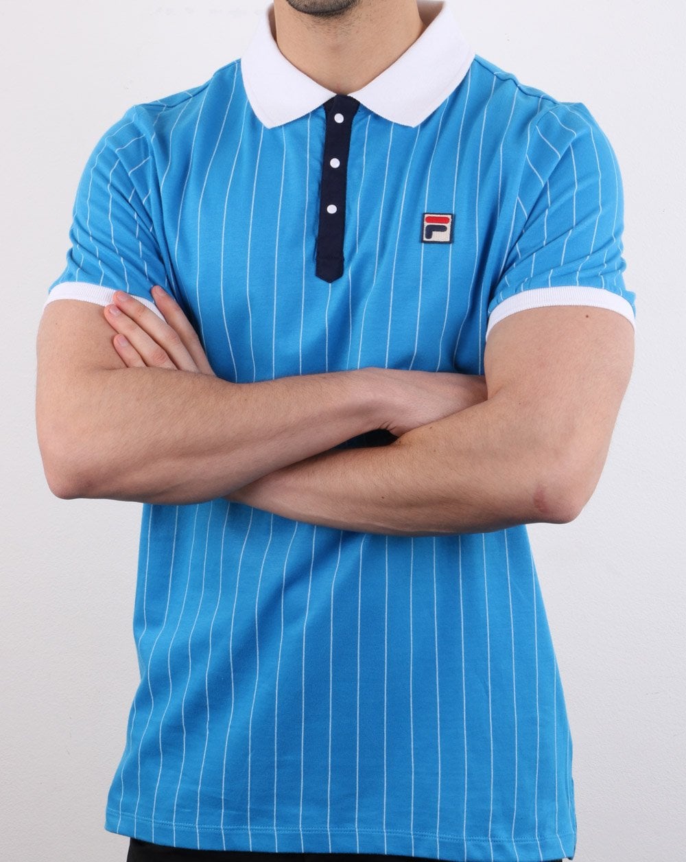 Fila Vintage Bb1 Polo Shirt Blue