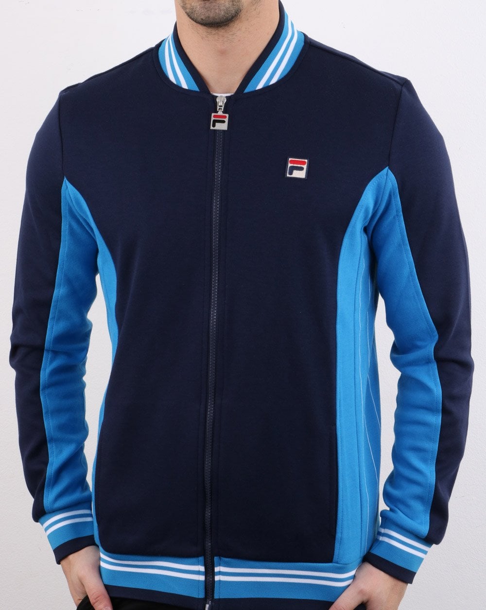 Fila Vintage Settanta Track Top Navy/Ocean