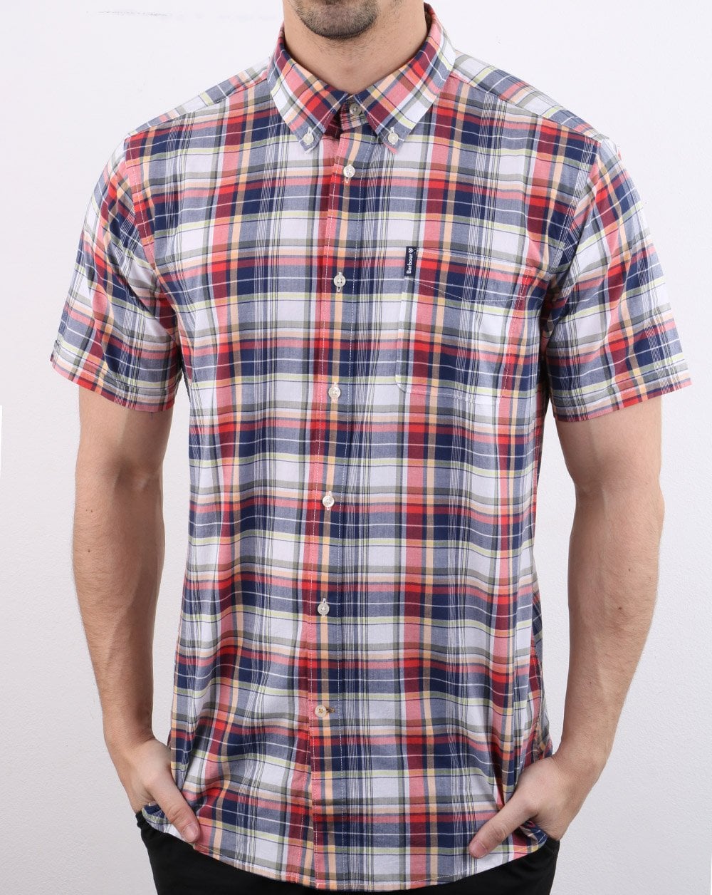 Barbour Madras Shirt Pink