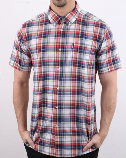 Barbour Madras Shirt Pink