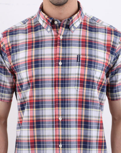 Barbour Madras Shirt Pink