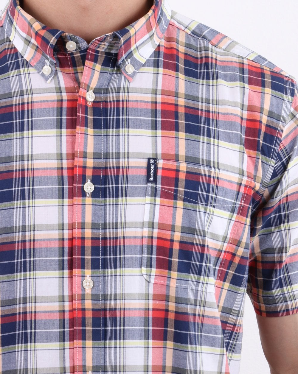 Barbour Madras Shirt Pink