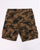 Weekend Offender Camo Cargo Shorts Khaki