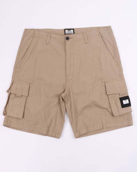 Weekend Offender Cargo Shorts Stone
