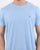 Gant Solid Crew Neck T Shirt Light Blue