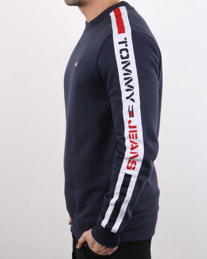 Tommy Hilfiger Tape Sweatshirt Navy