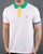 Benetton Polo Shirt Off White