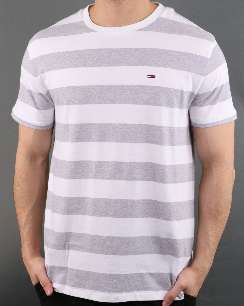 Tommy Hilfiger Bold Stripe T-shirt White