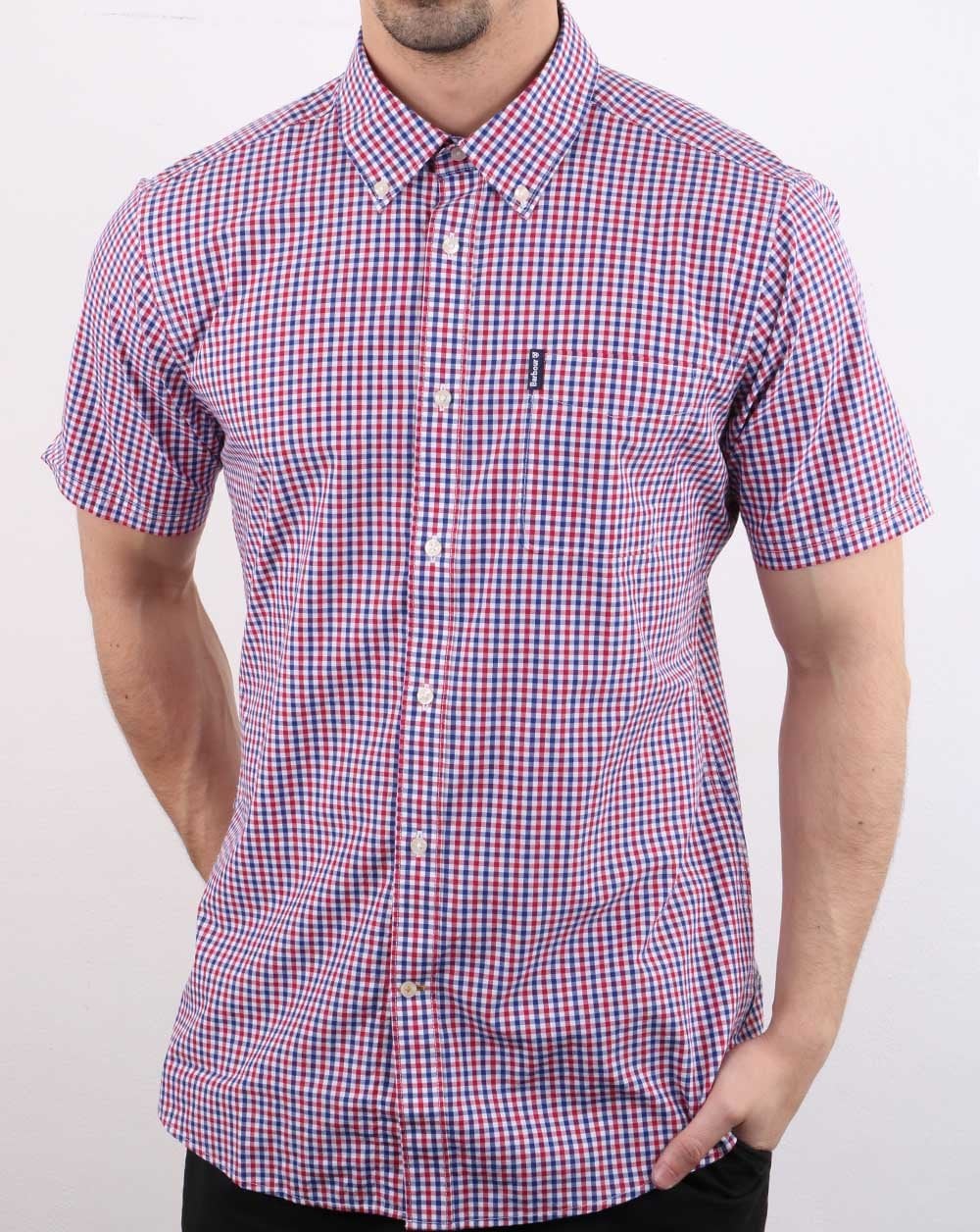 Barbour Gingham Shirt Red
