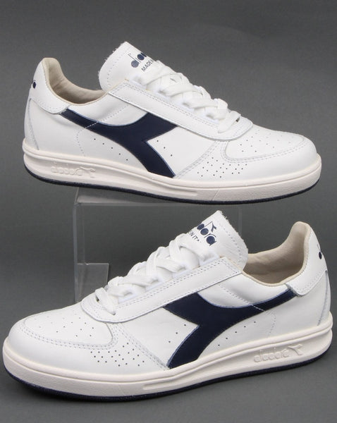 Diadora B. Elite Trainer Premium White/Navy -ltd offer