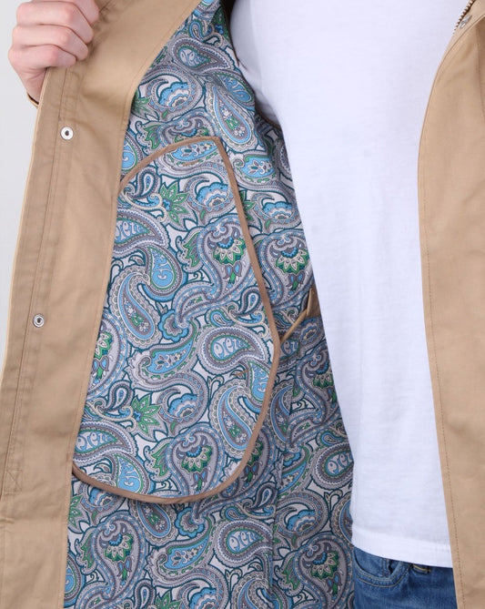 Pretty Green Pretty Green Marshall Parka Sand