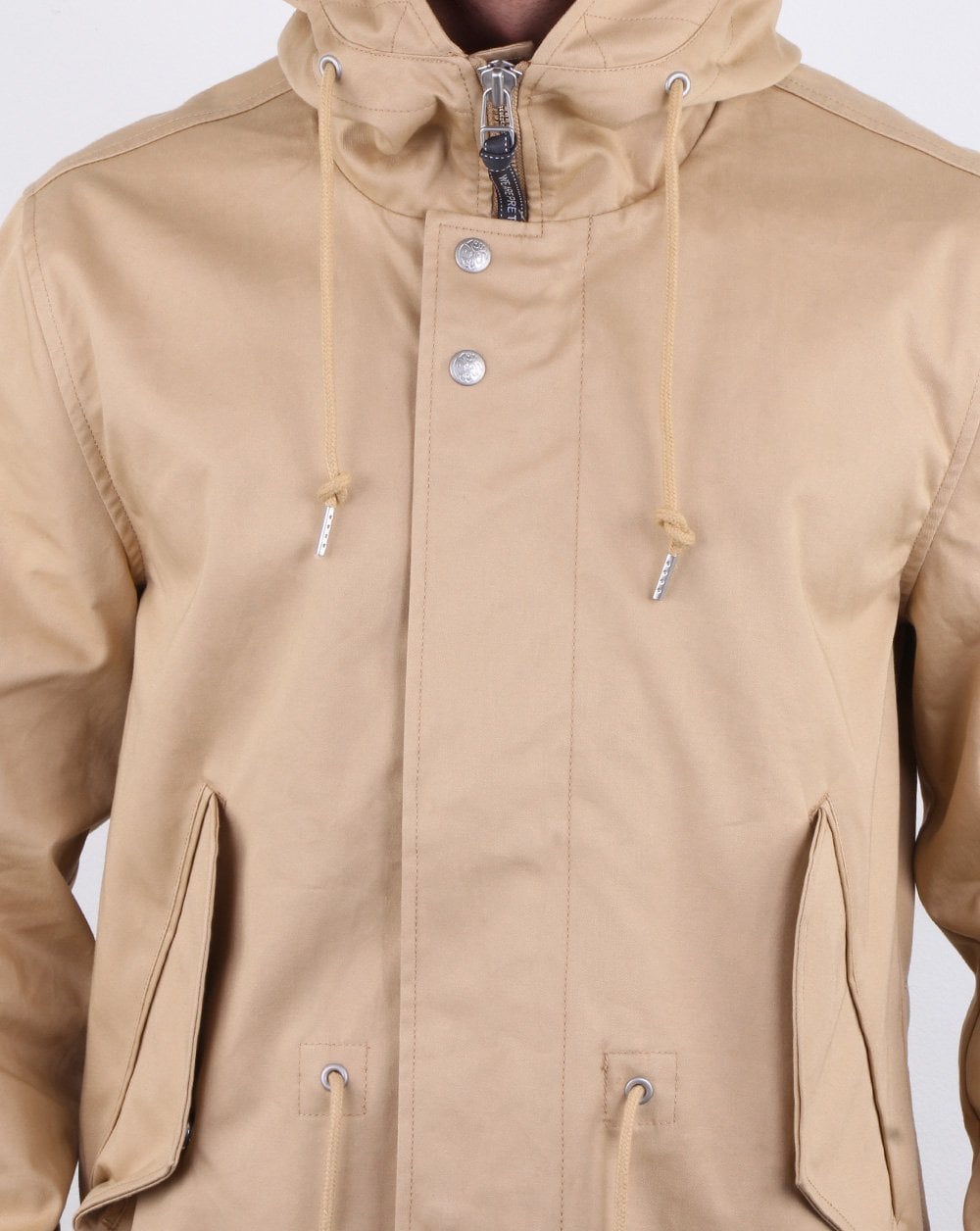 Pretty Green Marshall Parka Sand