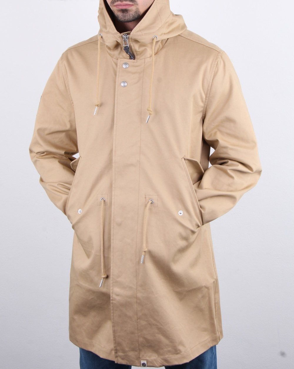 Pretty Green Marshall Parka Sand