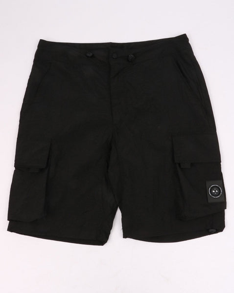 Marshall Artist Cargo Dye Shorts Black