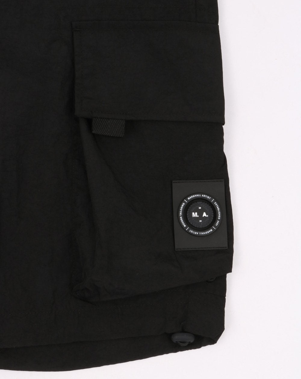 Marshall Artist Cargo Dye Shorts Black