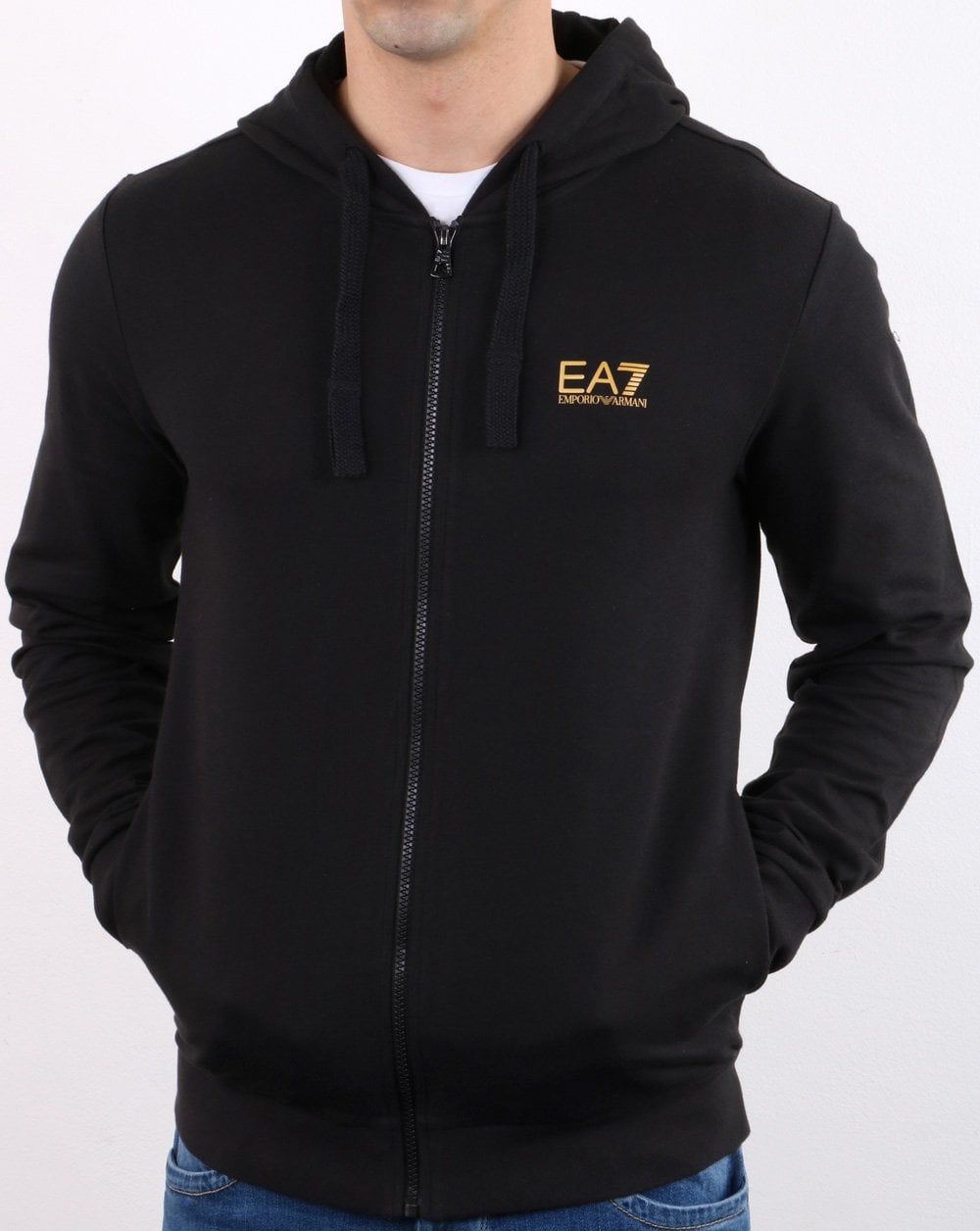 Emporio Armani EA7 Hoodie Black