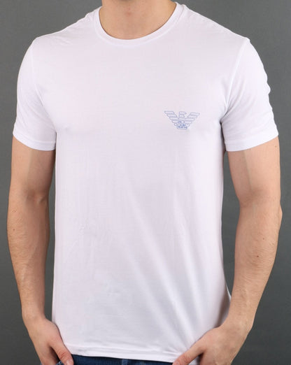 Emporio Armani Organic Cotton Loungewear T-shirt White