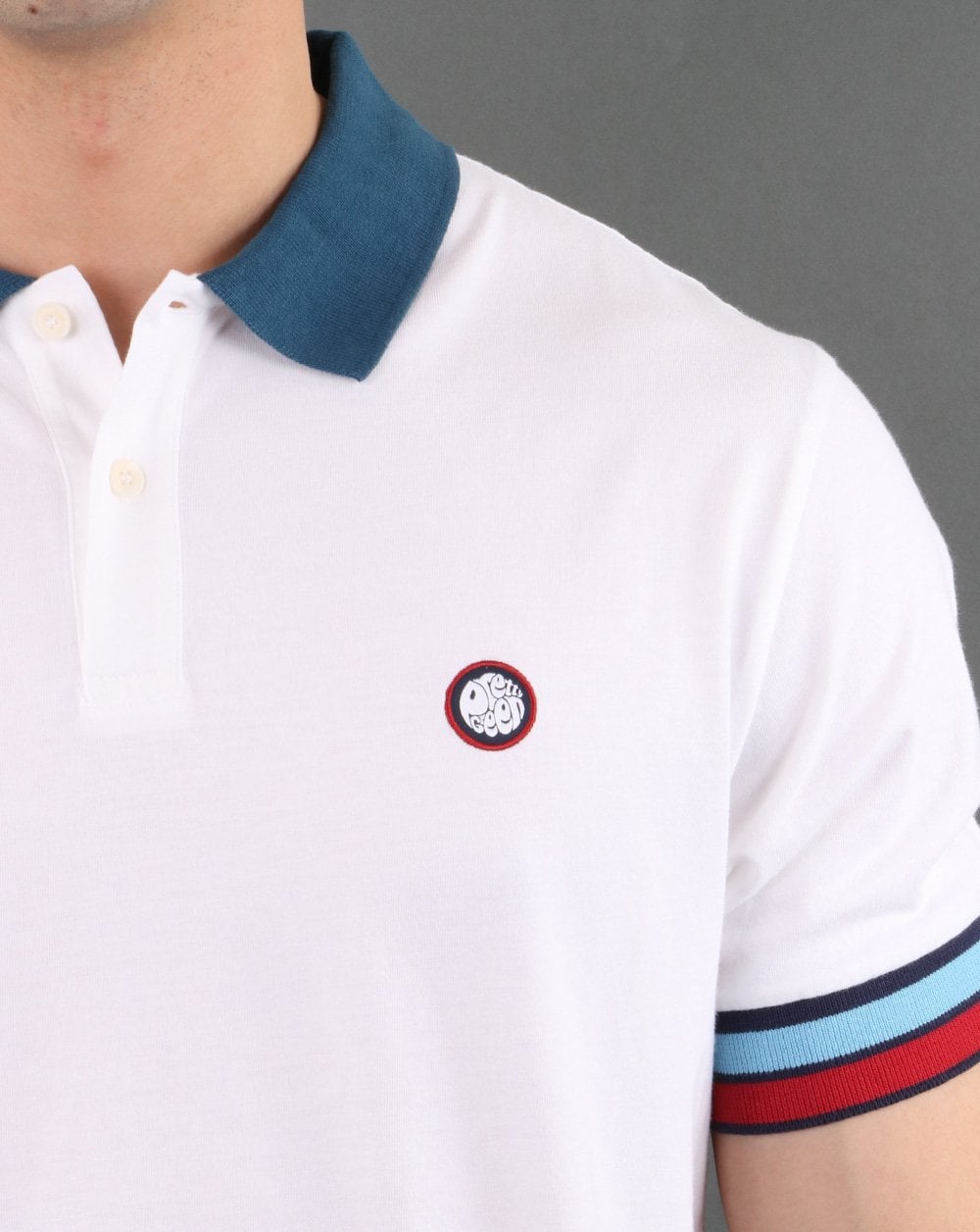 Pretty Green Durville Polo White