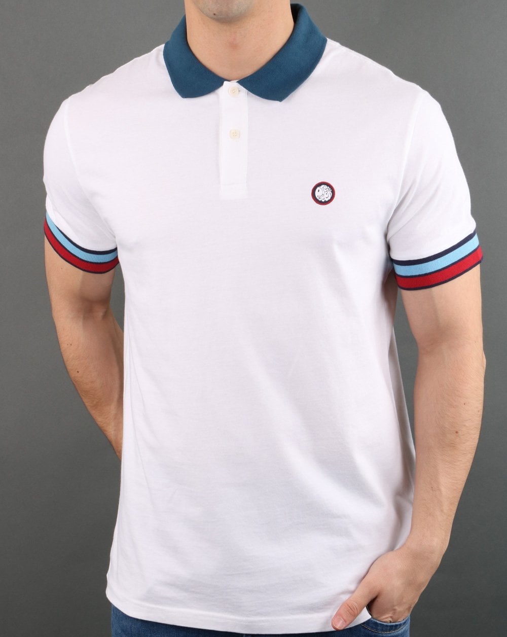 Pretty Green Durville Polo White