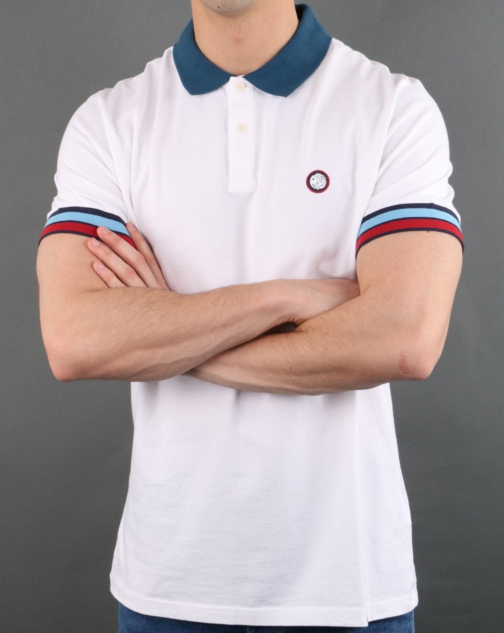 Pretty Green Durville Polo White