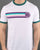 Pretty Green Timor Ringer Tee White