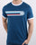 Pretty Green Timor Ringer Tee Navy