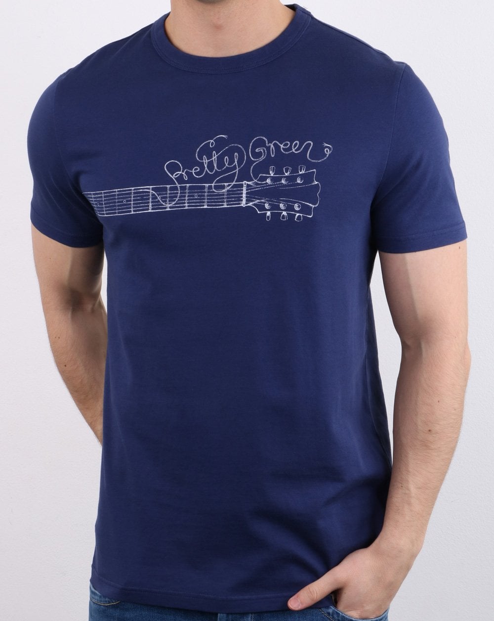 Pretty Green Strings T-shirt Navy