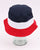 Fila Vintage Bloc Bucket Hat Red/White/Navy