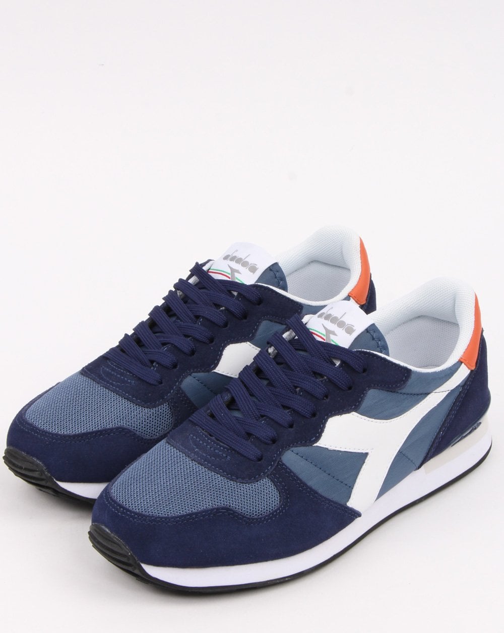 Diadora Camaro Trainers Navy/White