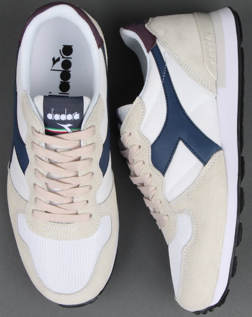 Diadora Camaro Trainers White/Blue