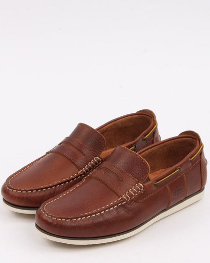 Barbour Keel Shoe Cognac