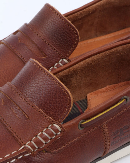 Barbour Keel Shoe Cognac