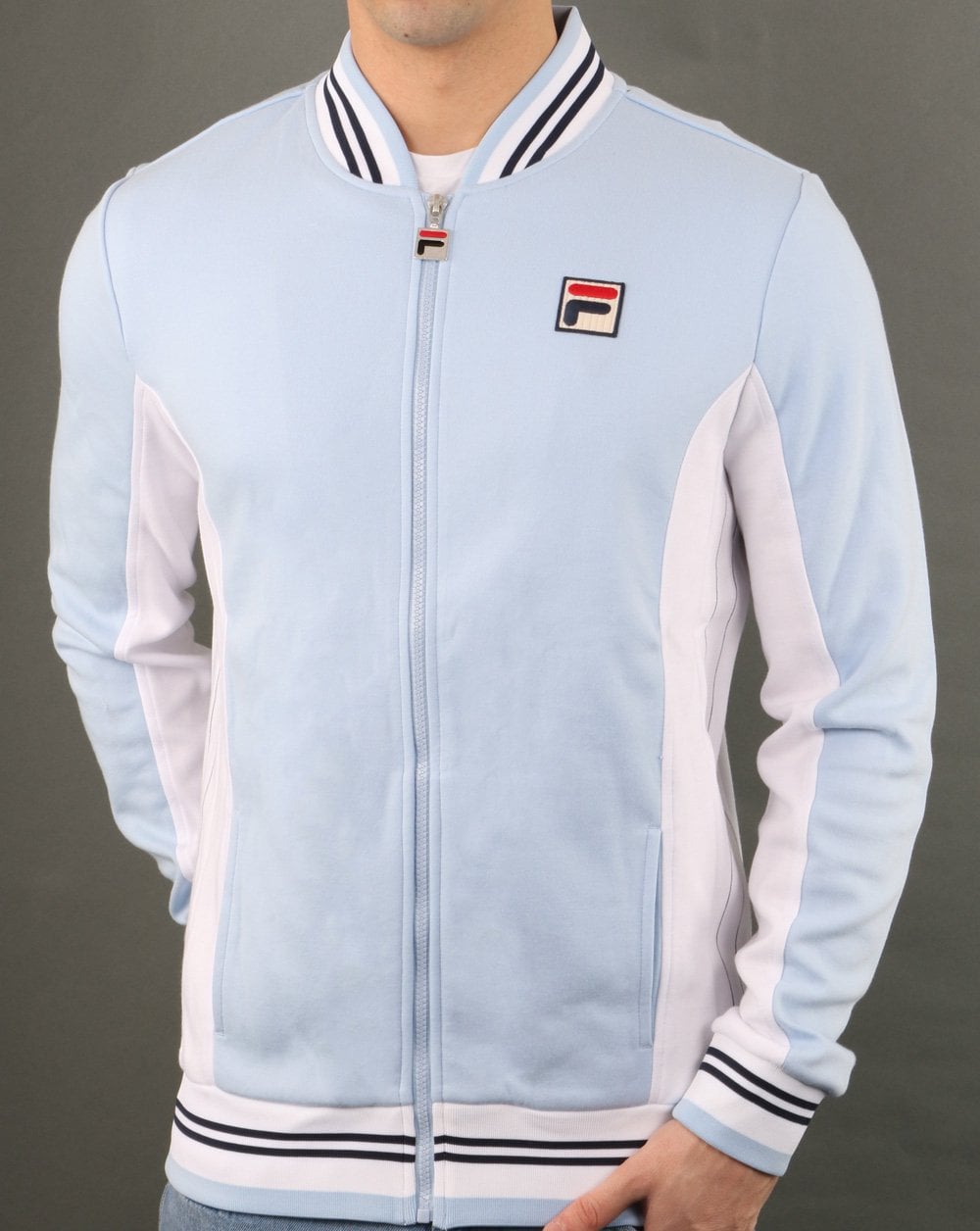 Fila Vintage Mk1 Settanta Track Top Sky Blue Exclusive Pro F