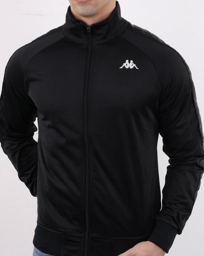 Kappa Banda Anniston Track Top Black/White