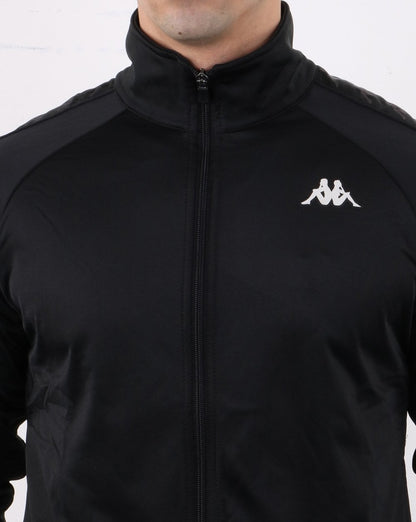 Kappa Banda Anniston Track Top Black/White