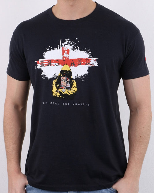 80s Casuals 80s Casuals For Club And Country T-shirt Navy