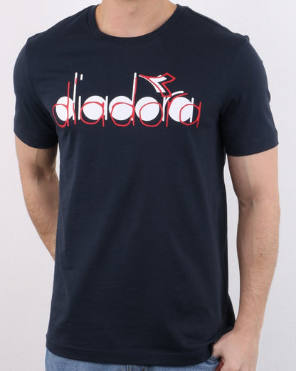 Diadora 5palle Double T-shirt Navy