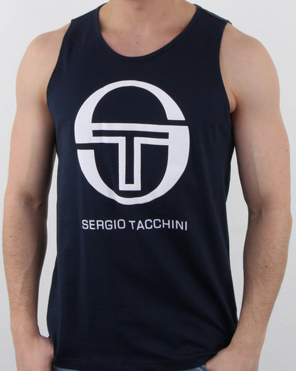 Sergio Tacchini Funes Vest Navy/white