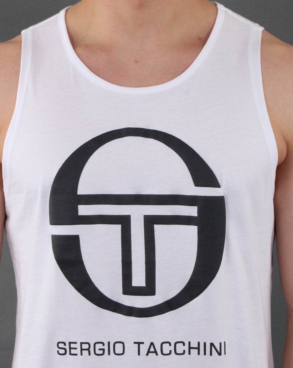 Sergio Tacchini Funes Vest White/Black