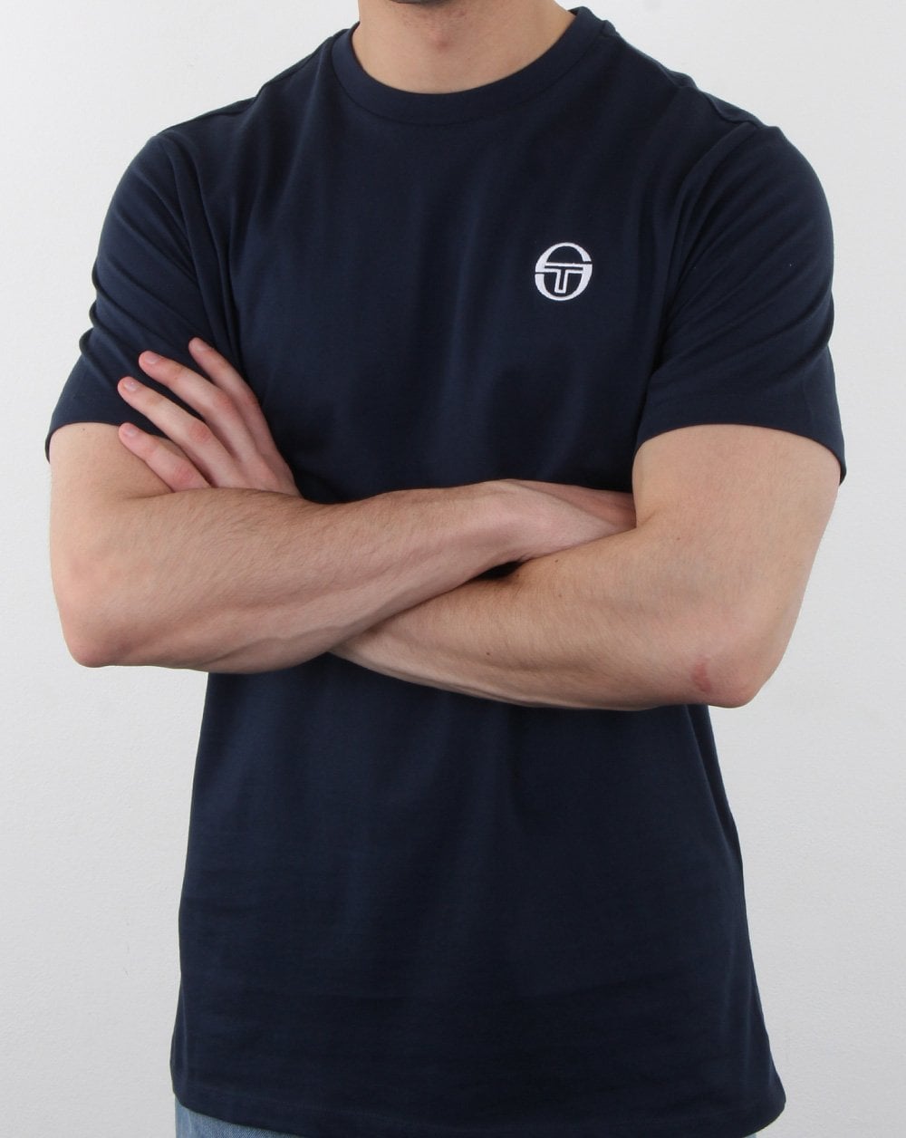 Sergio Tacchini Essentials T Shirt Navy