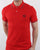 Sergio Tacchini Tipped Polo Shirt Vintage Red/White