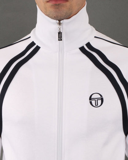 Sergio Tacchini Ghibli Track Top White/navy